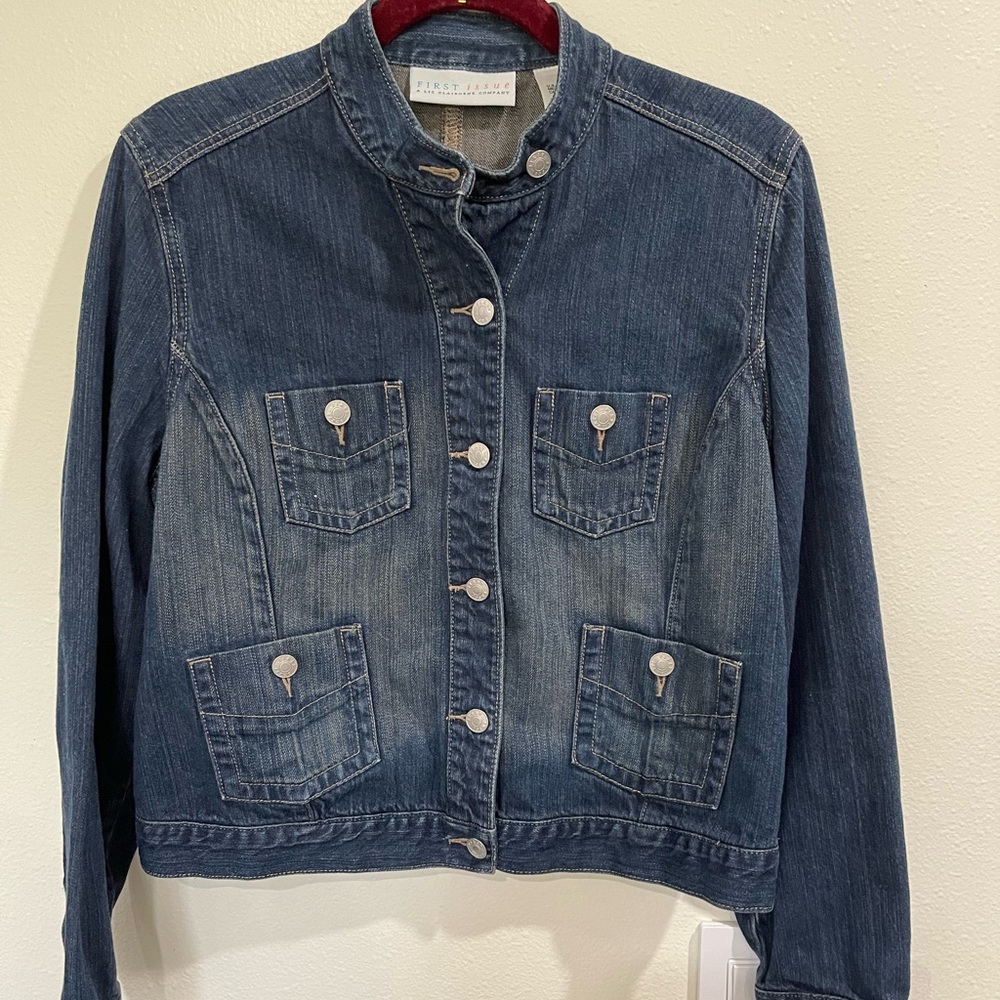 Vintage Liz Clarborne First Issue Jean Jacket